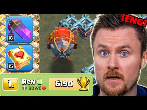 RANK 1 shows BEST SUPER ARCHER BLIMP STRATEGY in Clash of Clans