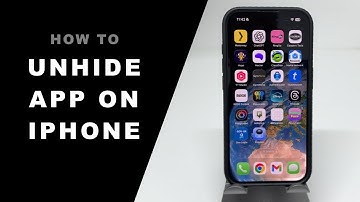 Hoe je een app op een iPhone weer zichtbaar kunt maken - Verborgen iOS-apps zichtbaar maken.