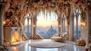 She Doesn't Know He's Watching | Enchanting Castle Ambience at Dusk