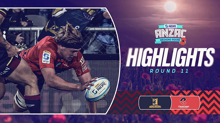 HIGHLIGHTS | HIGHLANDERS v CRUSADERS | Super Rugby Pacific 2025 | Round 11