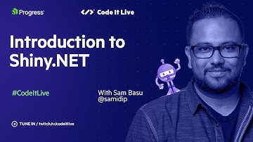 dotNET Dev Show: Introduction to Shiny.NET w/ Allan Ritchie