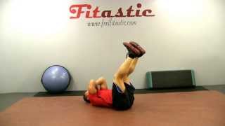 Elevated Legs Abdominal Floor Crunch