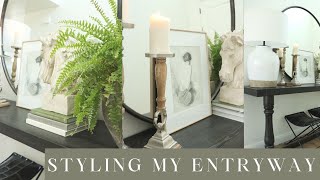 Easy Statement Entryway Ideas || Entryway Decorating Ideas || Entryway Decorate With Me by Practically Home 17,477 views 1 year ago 6 minutes, 8 seconds