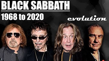 The Evolution of Black Sabbath (1968 to 2017)