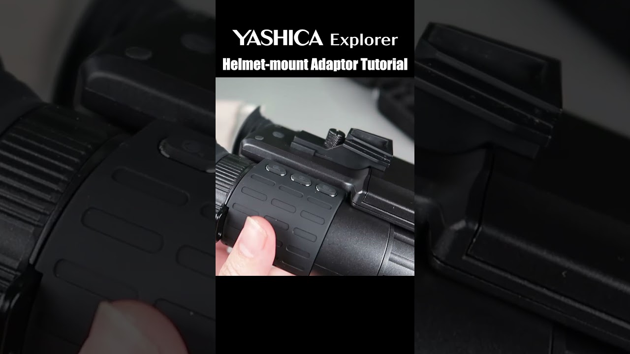 YASHICA Explorer Guide: Helmet mount Adaptor Tutorial