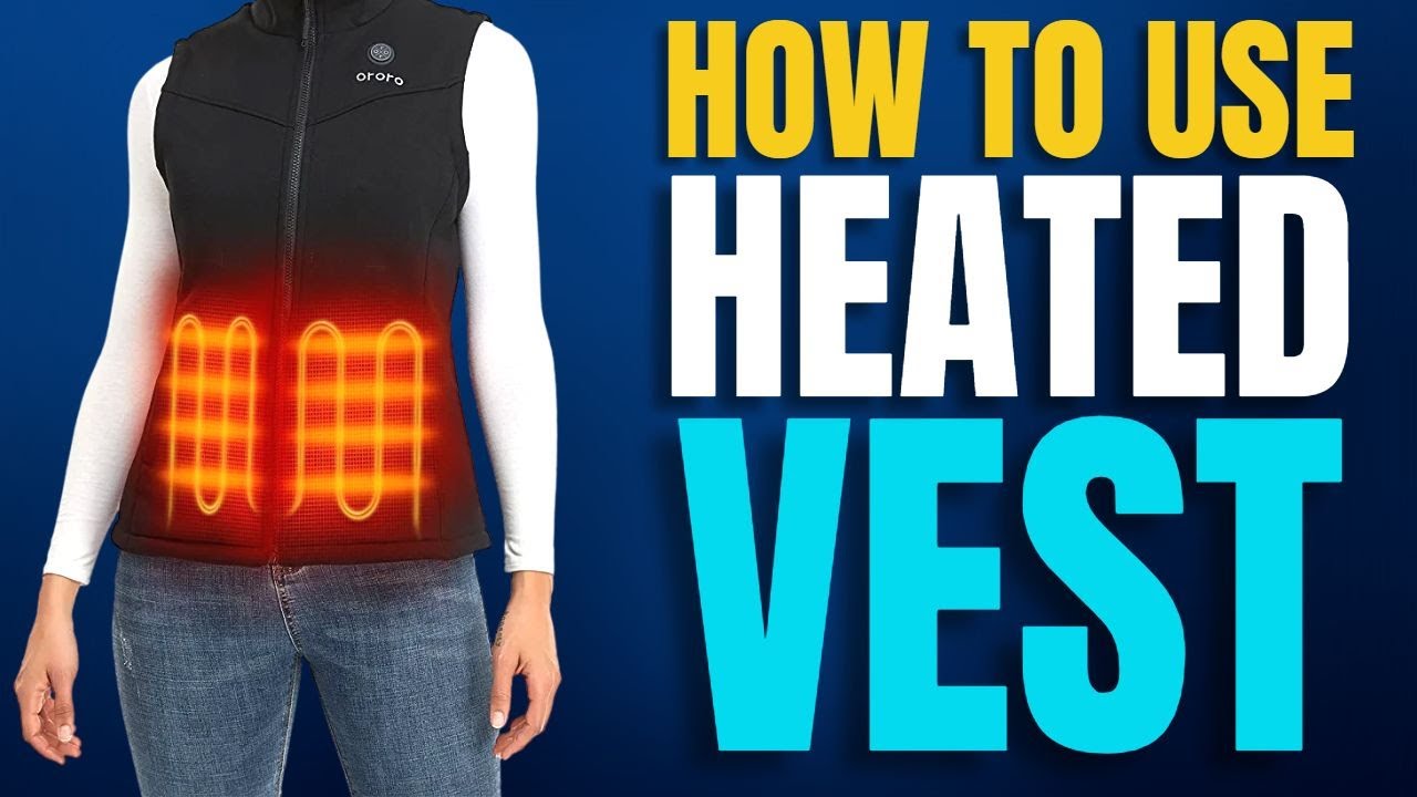 Tutorial : How to Use Battery Heated Vest