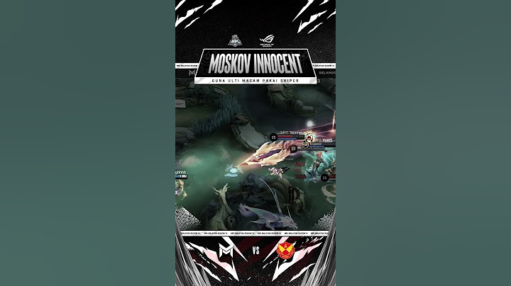 Moskov Innocent solo Kill Roughhhh. #M6LAYSIA #MPLMYS14 #MPLMY #PANTANGMENGALAH #IniGayaKita