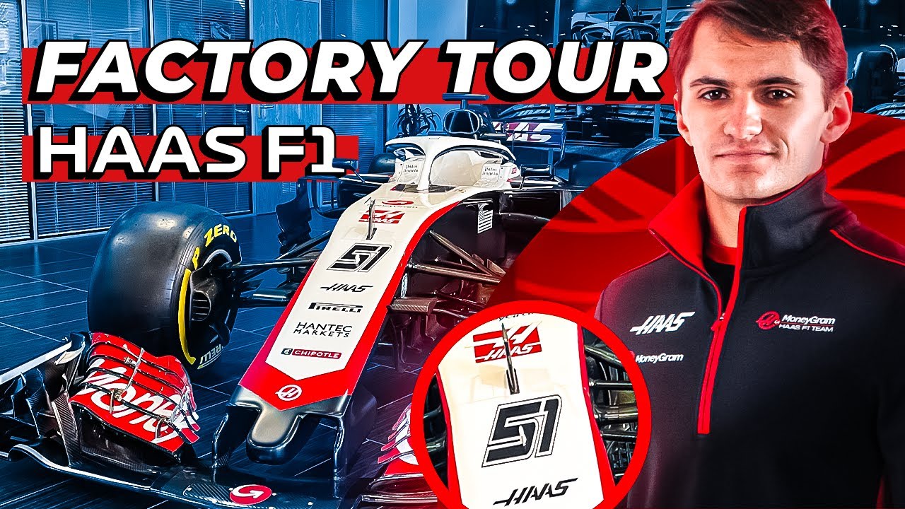 EXCLUSIVE Haas F1 Team Factory Tour!