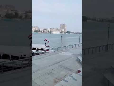 الممشي الجديد كورنيش النيل في القاهره بعد التطوير مصر