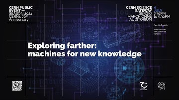 #CERN70 #Live Exploring farther: machines for new knowledge
