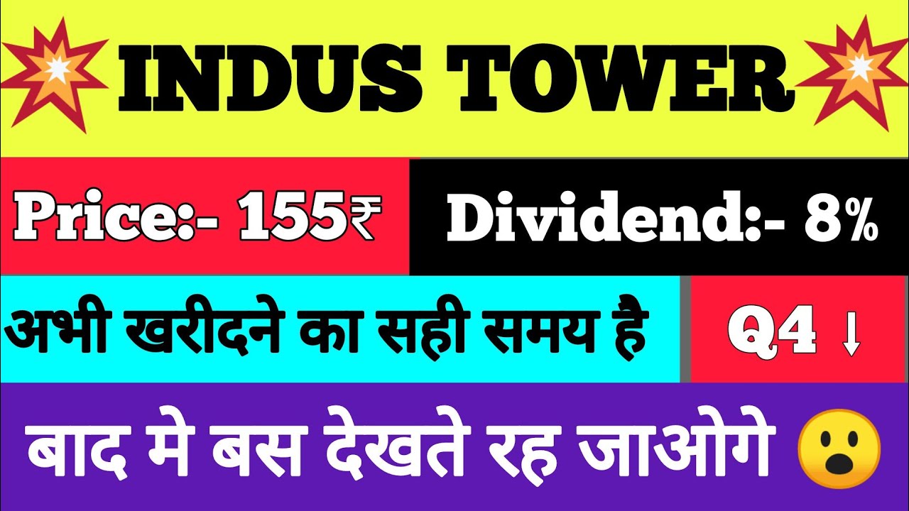 Indus tower ltd share full Analysis🛑 Multibagger stock in 2023 🛑 Time 2 ...