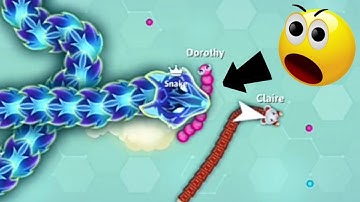 Monster Size Giant Snake Died Like A Noob In Snake. Io!