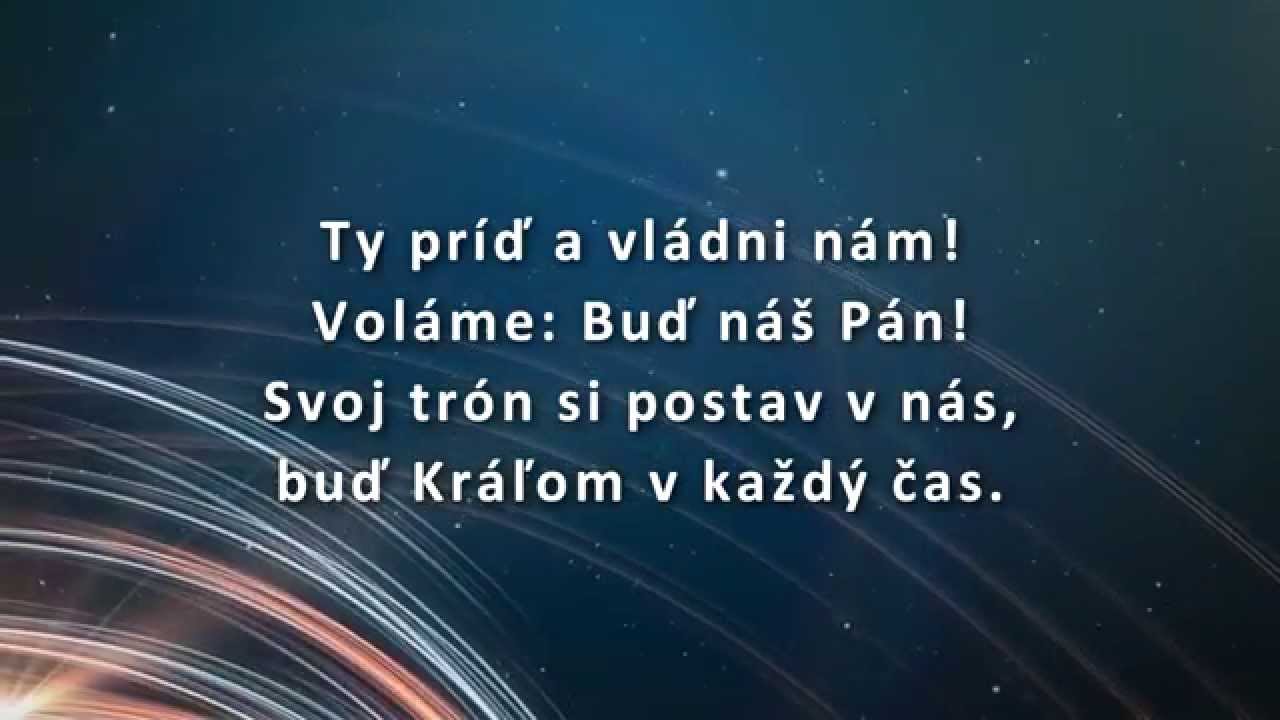 Sk29 - Ty príď a vládni nám