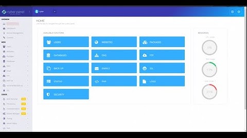 How to install Cyber Panel Centos 7