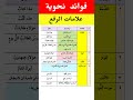 فوائد نحوية علامات الرفع في الإعراب فوائد اللغة العربية النحو العربي النحو الإعراب 