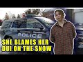 Bodycam DUI Arrest - 23 Year-Old Woman Blames Her DUI Arrest on the Snow