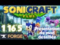 Une mj de sonicraft et sonicraft plus   prsentation de mod minecraft