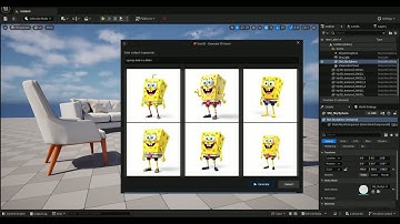 GenUE – Direct Prompt-to-Mesh Generation in Unreal Engine Integrated with ComfyUI