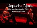 Capture de la vidéo Depeche Mode Full Concert Live In Los Angeles - The Forum - 12/12/2023