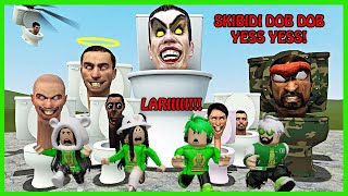 Mengerikan! Terjebak Ke Dalam Dunia Skibidi Toilet \u0026 Dikejar Gerombolan Skibidi Toilet