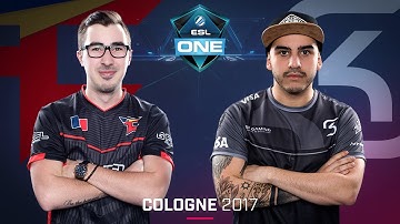 CS:GO - FaZe vs. SK [Overpass] Map 1 - Semifinal - ESL One Cologne 2017
