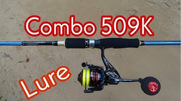 COMBO 509K | CẦN SHIMANO 2 NGỌN VÀ MÁY DEUKIO FS 3000 + DÂY PE