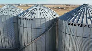Galvanized Flat Bottom & Hopper Bins