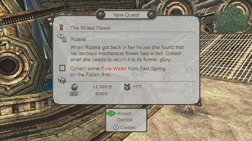 Xenoblade Chronicles - The Wilted Flower - Fallen Arm