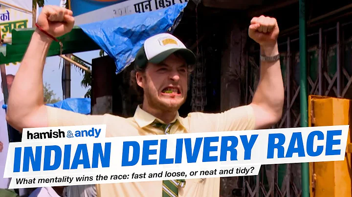 Indian Delivery Race | Hamish & Andy
