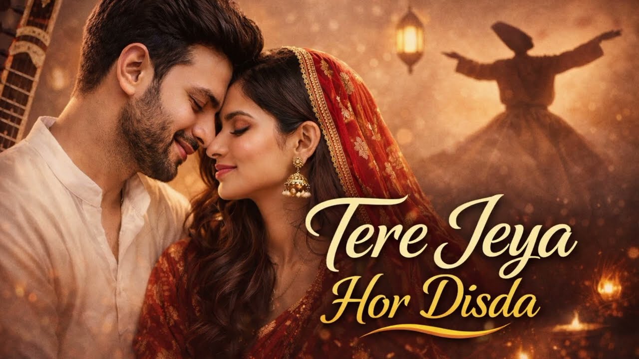 Tere Jiya Hor Disda - Remake of Tribute to Nusrat Fateh Ali Khan | Soulful Song | Sufi Fusion 
