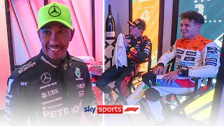 The funniest cool down room of the season? 🤣
