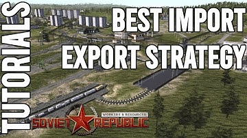 The best Import, Export and Production | Tutorial | Workers & Resources: Soviet Republic Guides