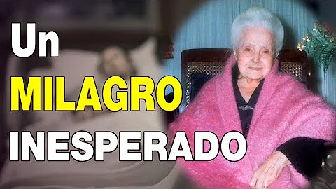 MILAGRO INESPERADO. Curacin alcanzada por intermed...