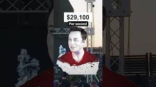 Elon musk | net worth increase rate #elonmusk #money