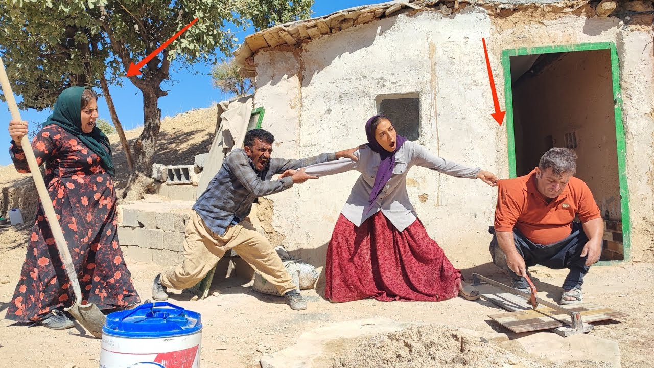 Master Bashkoh: Helping a caveman family,deadly conflict between two wives in mountains.