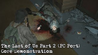 The Last of Us Part II (PC Port) - Gore Demonstration