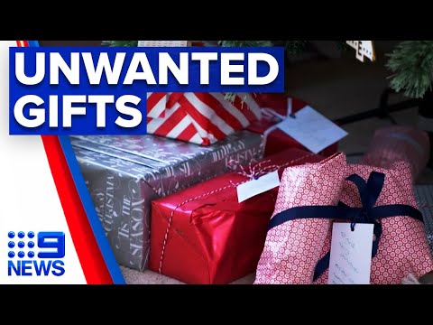 Savvy sellers offload unwanted Christmas gifts | 9 News Australia thumbnail