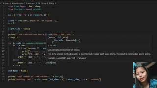 Group 9: Pin Combination using Brute Force Approach