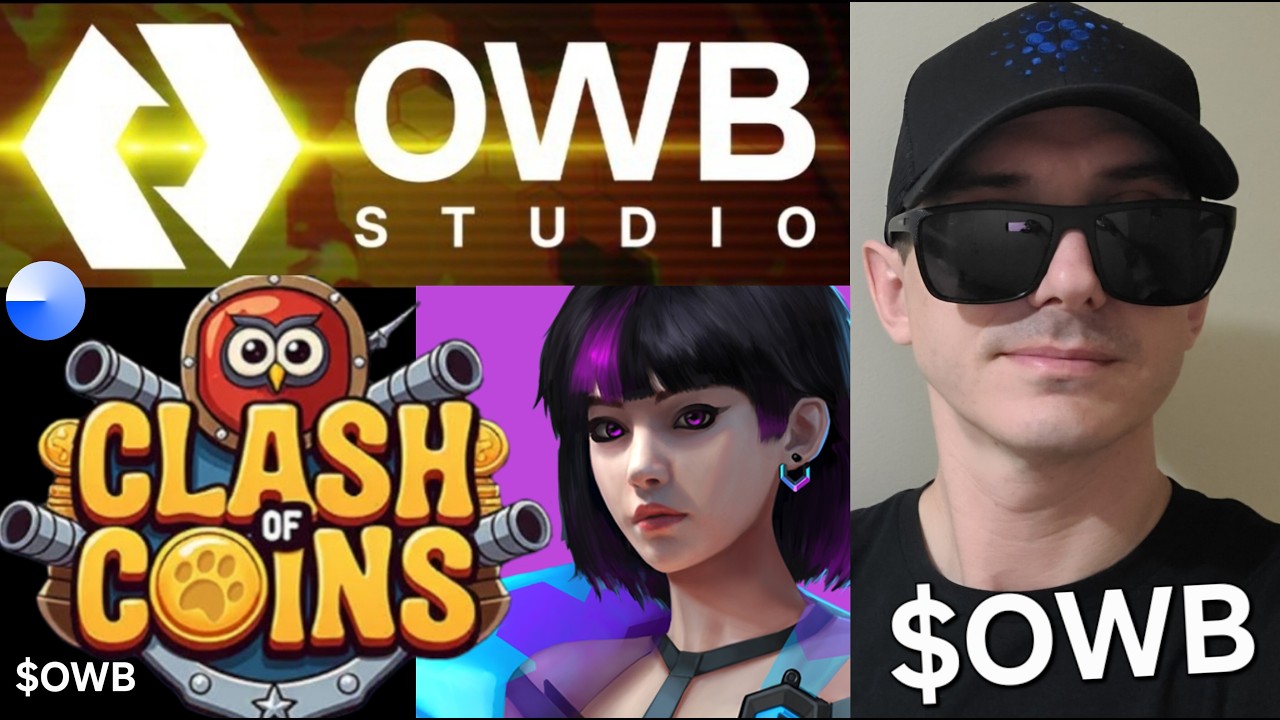 $OWB - OWB STUDIO TOKEN CLASH OF COINS CRYPTO COIN HOW TO BUY BASE BLOCKCHAIN GAME UNISWAP DEX NEW