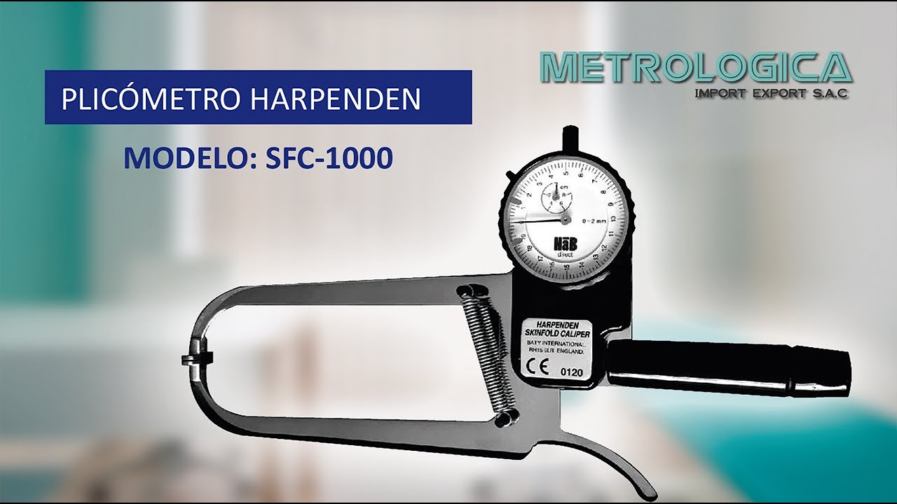 PLICÓMETRO PROFESIONAL HARPENDEN / MODELO SFC-1000 