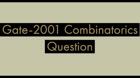 How many 4-digit even numbers have all 4 digits distinct || Gate 2001
