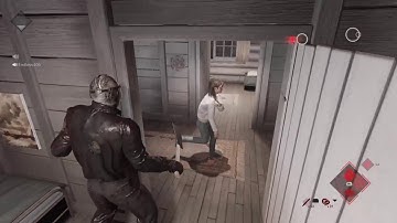 Friday the 13th: The Game - Part 8 Jason kills everybody at Higgins Haven