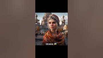 Countries of the world as humans generated using AI - Part 1