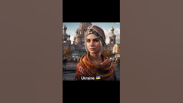 Countries of the world as humans generated using AI - Part 1