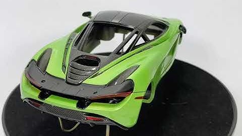 1/24 Mclaren 720S Car Body painted building