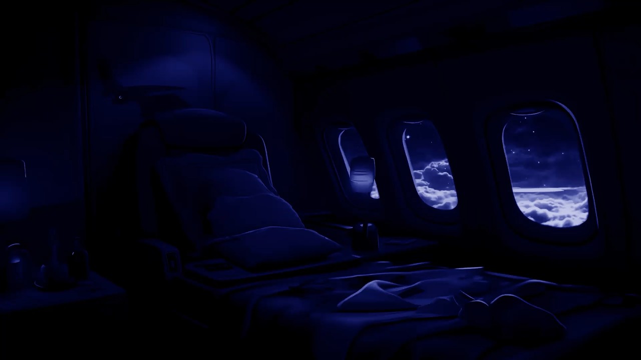 🔴 Airplane White Noise | 24 Hours Pure Jet Sound | No Ads | No Interruptions