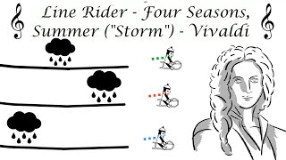 Line Rider #27 - The Four Seasons, Summer/"Storm" (Vivaldi) screenshot 5