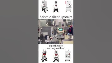 Blue film servo punch press die cutting machine automatic stamping production line #servopress