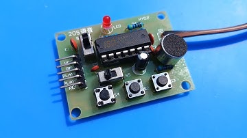 ISD1820 Voice Recorder DIY Kit – Build & Test
