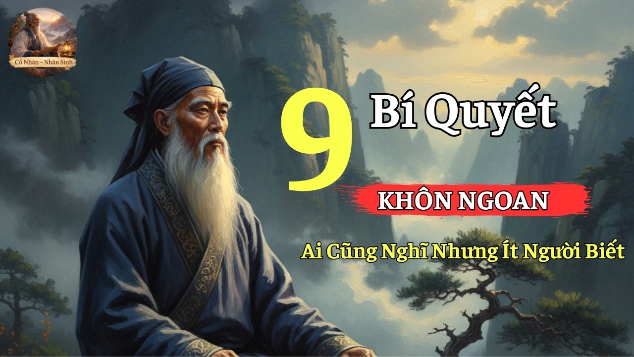 9 Điều Người Khôn Ngoan Luôn Giữ – Sống Bình An, Được Tôn Trọng Cả Đời